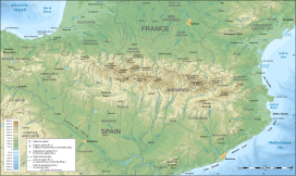 Puigpedrós is located in Pyrenees