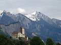 Schloss Sargans, Ansicht von Südosten