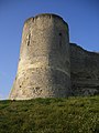 Archères en rame du château de Coucy.