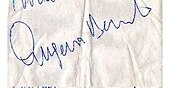 signature d'Eugenio Bennato