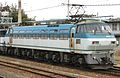 A Class EF66-100 DC electric locomotive in January 2006