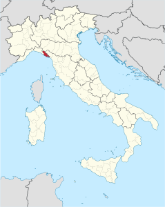 Provincia della Spezia – Localizzazione