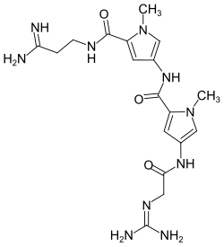 Strukturformel von Netropsin