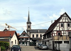 Skyline of Niederhausbergen