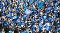 Supporters du Castres olympique, la « Blue Army ».