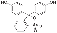 Strukturformel von Phenolrot