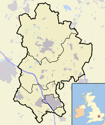 1999 Mid Bedfordshire District Council election is located in United Kingdom Bedfordshire 1974-2009