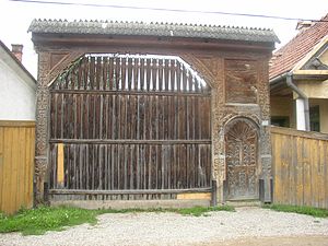 Cancello siculo a Siculeni (Madéfalva)