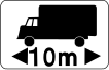 Large-size trucks having overall length exceeding the specified length