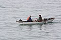 Fishing from a Dory on Rosario Strait, Washington