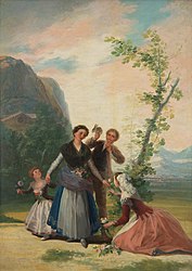 1786-1787 The Flower Girls or Spring