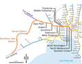 Melbourne rail network