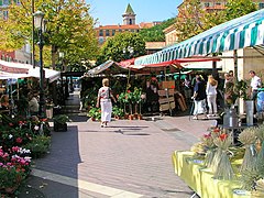 Marché aux fleurs du Cours Saleya de Nice