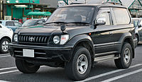 Prado 3-door 2.7 RX Type S (RZJ90W, Japan)