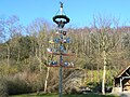 La colline aux oiseaux, le jardin franconien