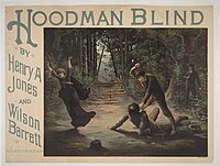 Poster di Hoodman blind (circa 1887)