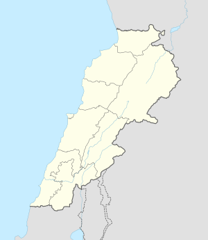 1983 Beirut barracks bombings is located in Lebanon