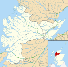 Auchindrean is located in Ross and Cromarty