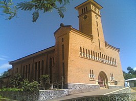 De kathedraal "Notre Dame de l’Assomption" in Boma