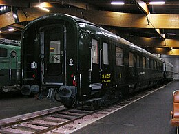 Voiture de la DEV de type A2½ B6.