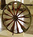 An Early Iron Age spoked wheel from Choqa Zanbil (ca. 1000 BC, National Museum of Iran)