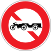 No motorcycle-drawn carts