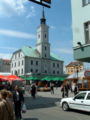 Polski: Gliwicki Ratusz Deutsch: Gleiwitzer Rathaus