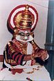 Nātyāchārya Vidūshakaratnam Padma Shri Māni Mādhava Chākyār as Ravana in Koodiyattam (2000 year old Sanskrit drama tradition)