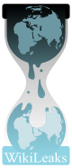 Graphic of hourglass, coloured in blue and grey; a circular map of the eastern hemisphere of the world drips from the top to bottom chamber of the hourglass