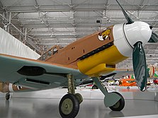 Bf 109 G-2 no Museu TAM em São Carlos, Brasil.