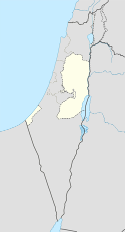 Anzah, 'Anza is located in State of Palestine