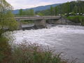 Il ponte sull'Isère a Montmélian