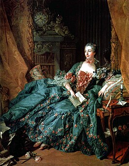 Madame de Pompadour door François Boucher, 1756