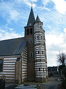 Le clocher de l'église.