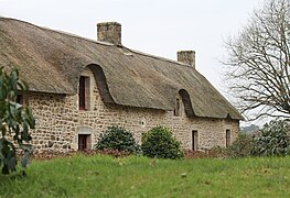 Chaumière de Cahire, à Plougoumelen (Morbihan).