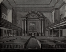 Interior of Old St. Joseph's Church in Philadelphia