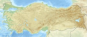 Map showing the location of Kula-Salihli Geopark Kula-Salihli Jeoparkı