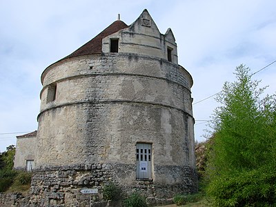 La fuie du château du Bouilh (XVIe siècle).