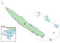 Legislative Constituencies of New Caledonia