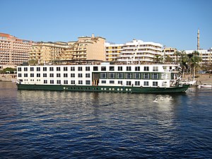 Zeina on the Nile river at Luxor