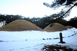 Samneung, les tres tombes dels reis de Silla a Bae-dong