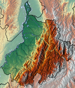 Topography of the department