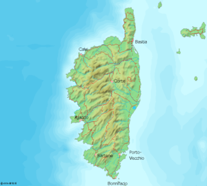 Topam su nisul: Korsikeän, in Fransän.