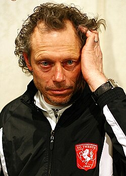 Preud'homme as a head coach of Twente in 2011 ja Preud'homme allenatore del Twente nel 2011