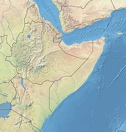 Mogadishu مقديشو (Arabic) is located in Horn of Africa