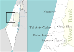 Bat Yam is located in Central Israel