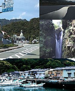 Roadside Station Shishikui Onsen Kaifu River Todoroki Falls Kaifu Port