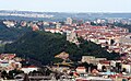 Vítkov Hill with monument to Jan Žižka and mausoleum of Klement Gottwald