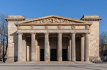 Neue Wache, Berlin, by Karl Friedrich Schinkel and Salomo Sachs, 1816[194]