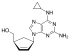 Estructura química del Abacavir